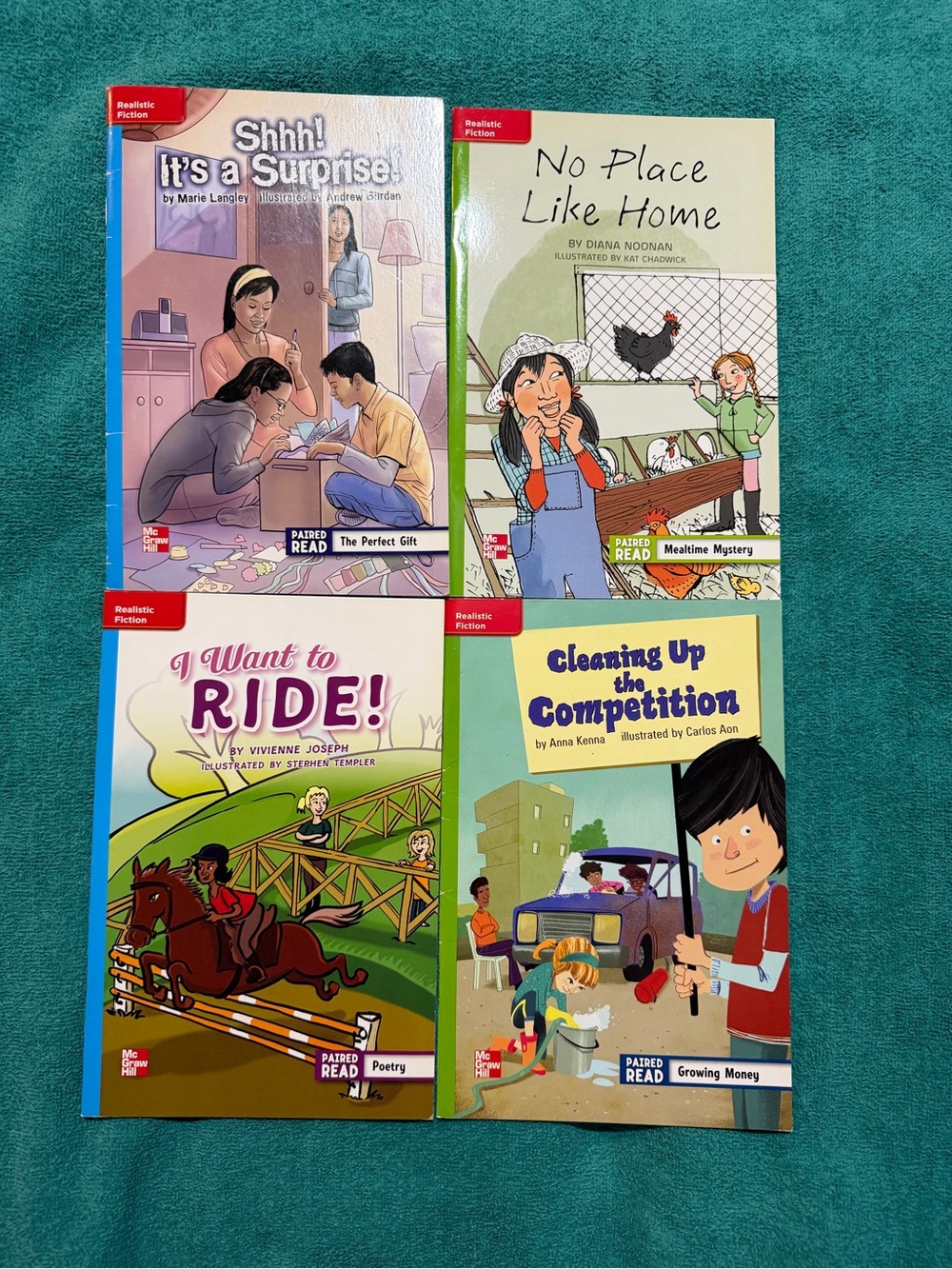 Set of 4 Educational Children’s Books by McGraw Hill